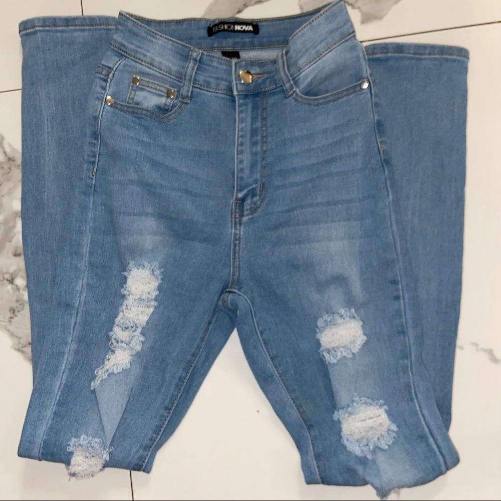 Fashion nova high waisted skinny jeans